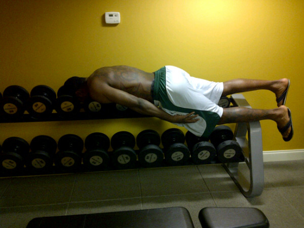 bildextra, Gilbert Arenas, NBA, Dwight Howard, Planking