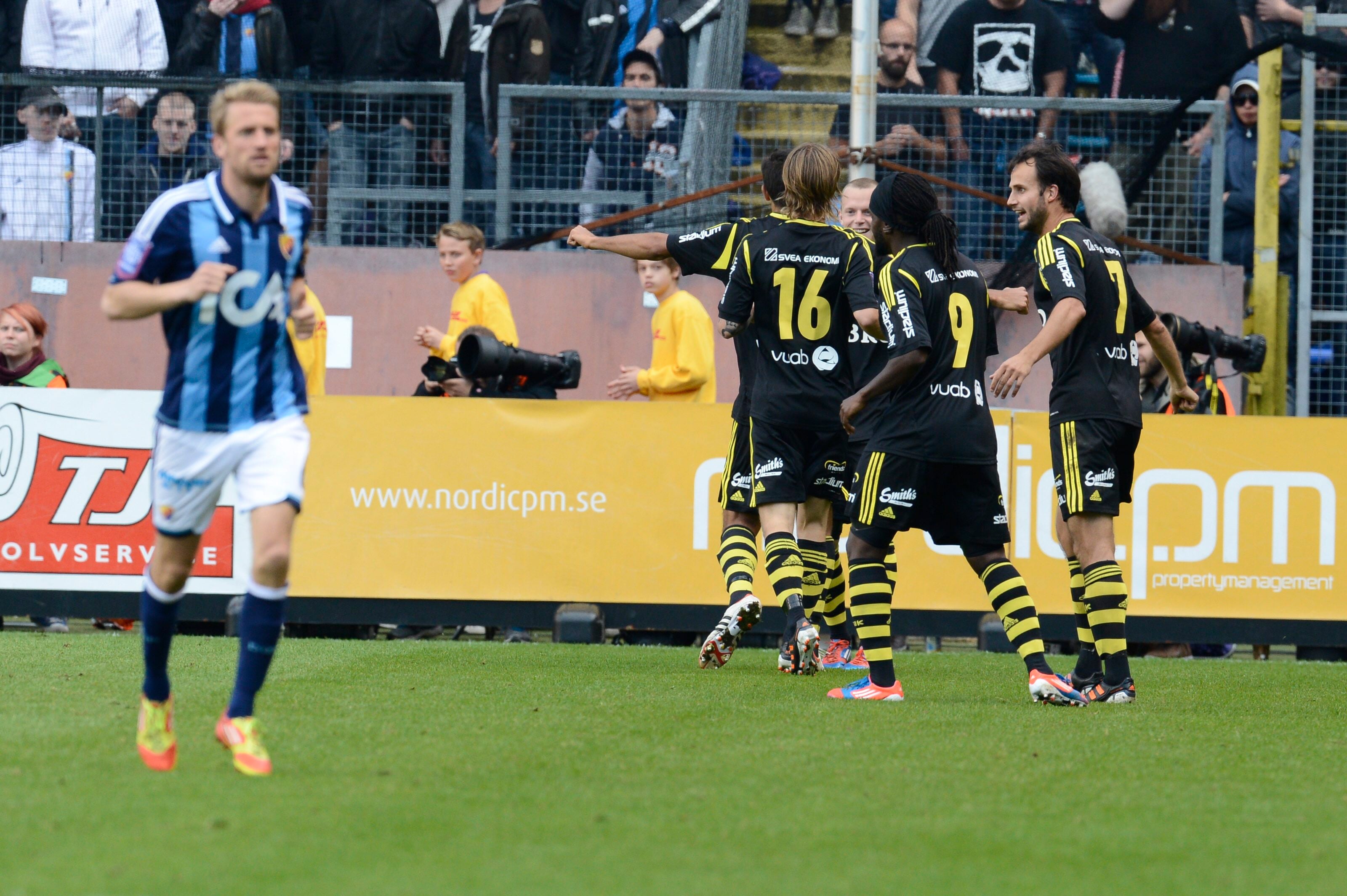 Sista derbyt på Råsunda, Djurgarden, AIK