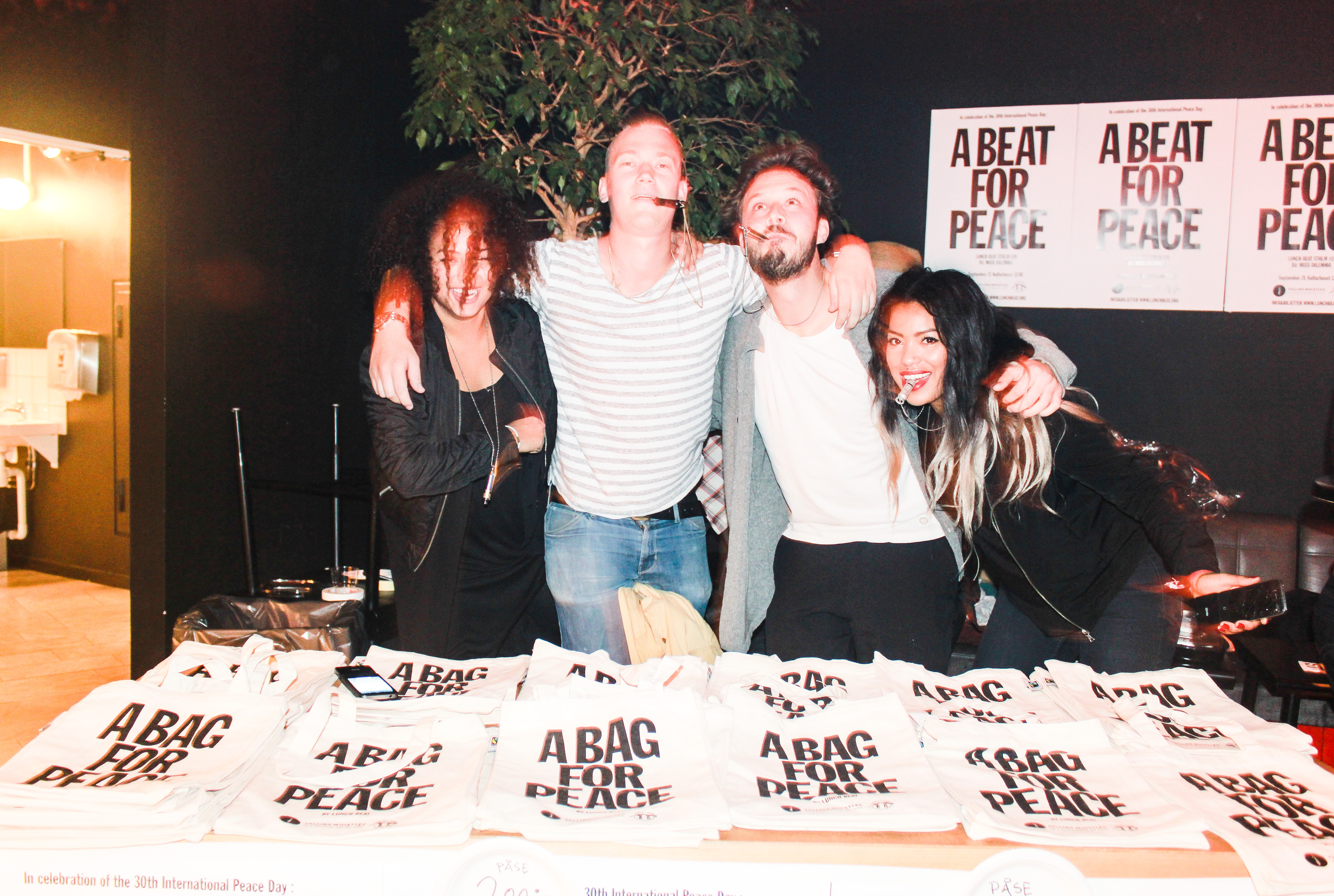 Lunch Beat, Anders Olsson, Kulturhuset, Lunchfest, Daniel Odelstad, Falling Whistles, Ylva Lundberg, A Beat For Peace