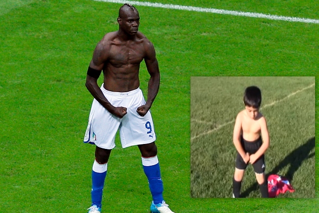 Målgest, Mario Balotelli, Minitelli
