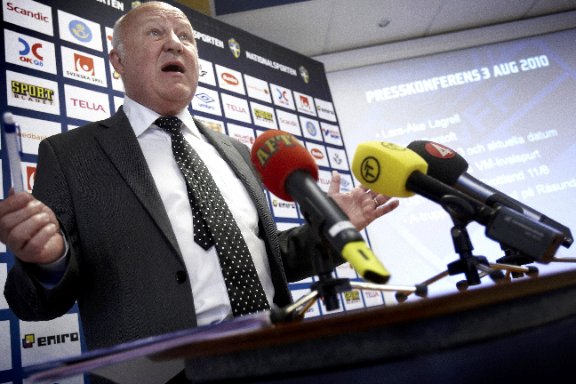 Sverige, Lars-Åke Lagrell, SvFF, Allsvenskan, Svenska Fotbollsförbundet