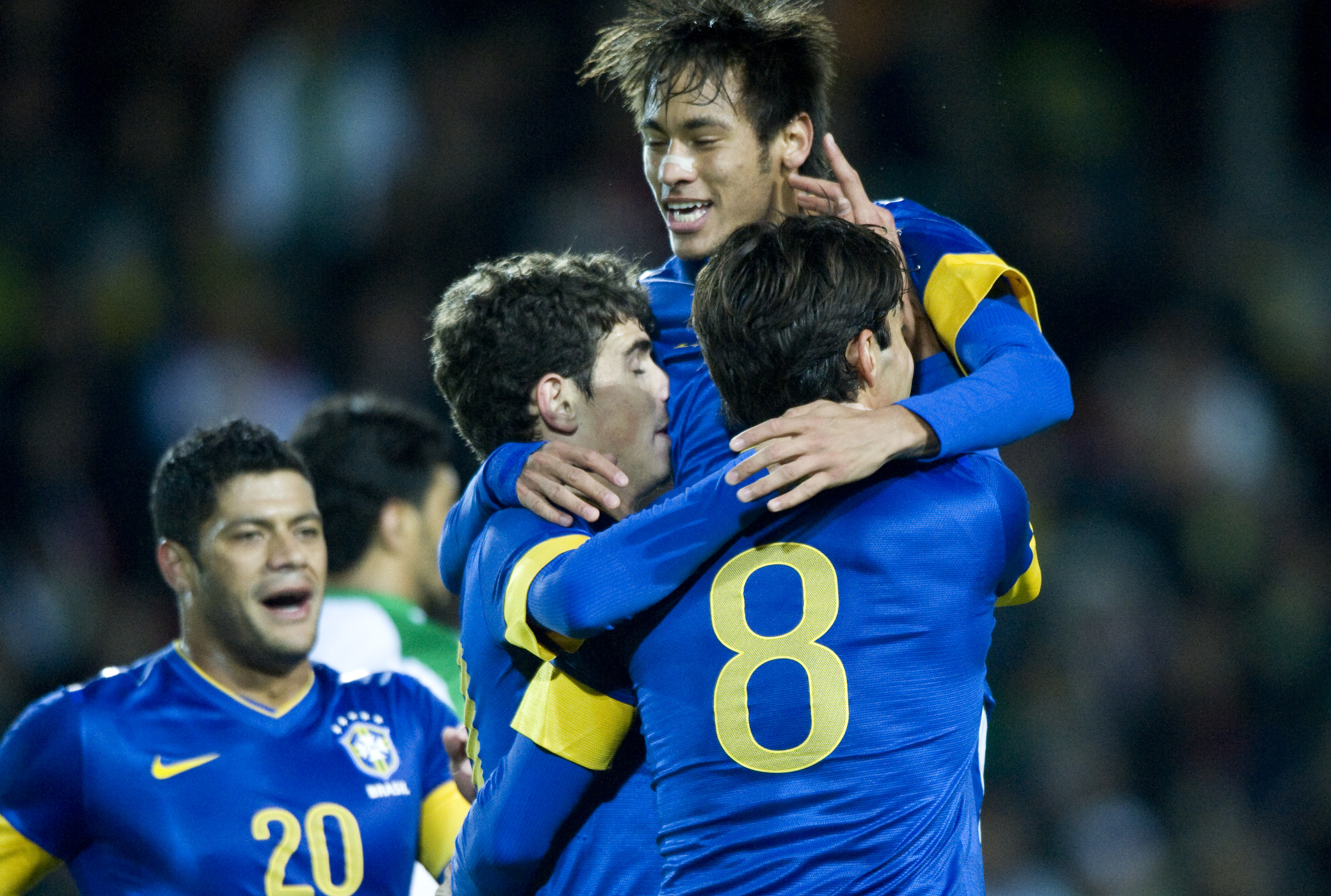 Stormade planen, Swedbank Stadion, Irak, Brasilien
