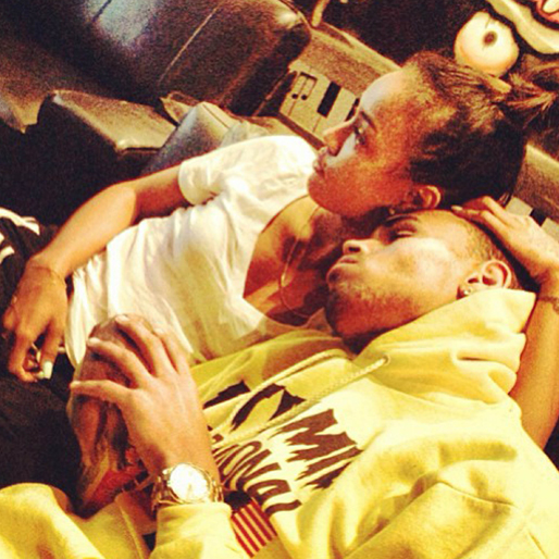 Chris Brown,  Blair Pena, Rihanna