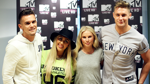  Gary, Sophie, Geordie Shore, Café Opera, Stockholm, Scott