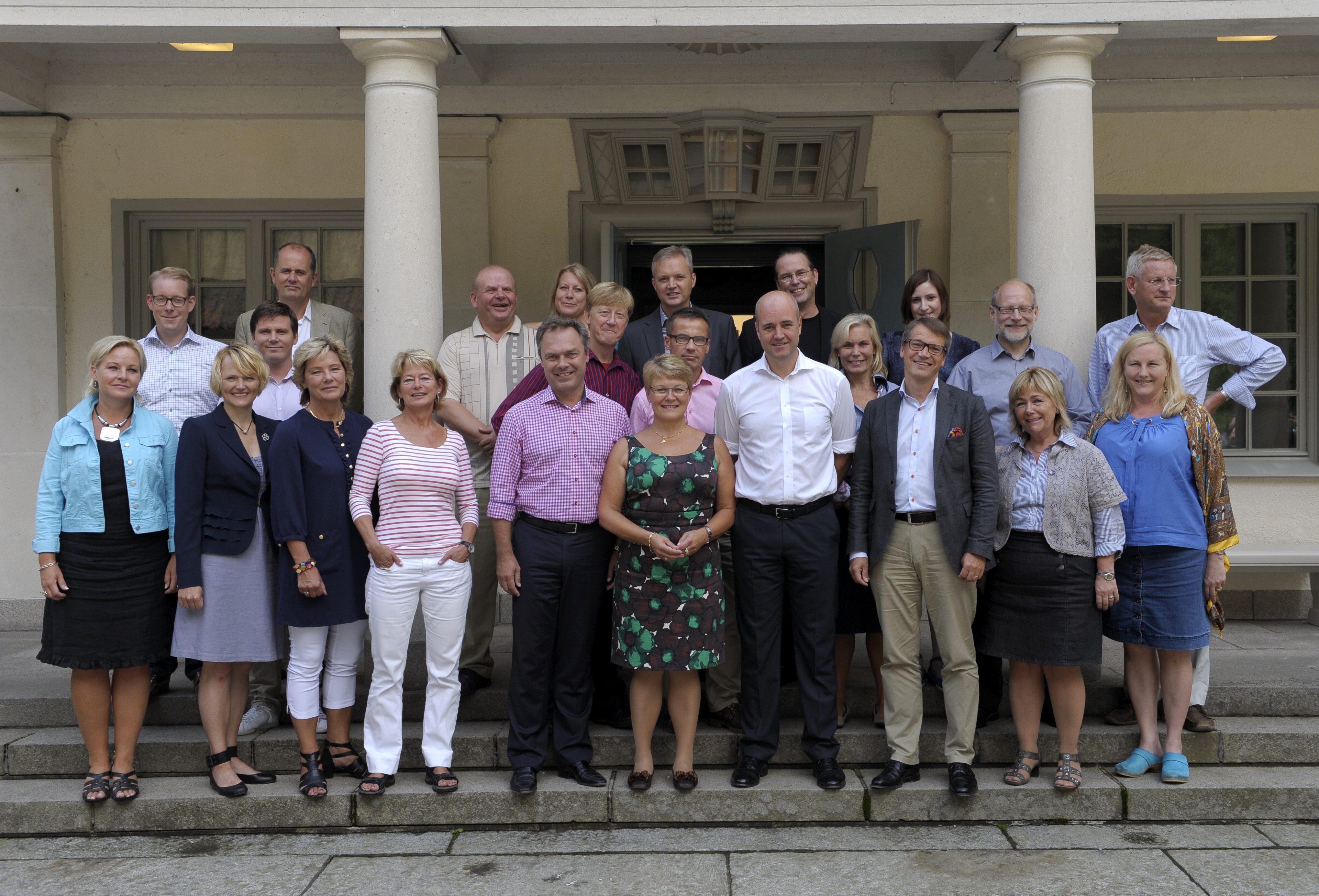 Maria Larsson, Fredrik Reinfeldt, Sommarregering