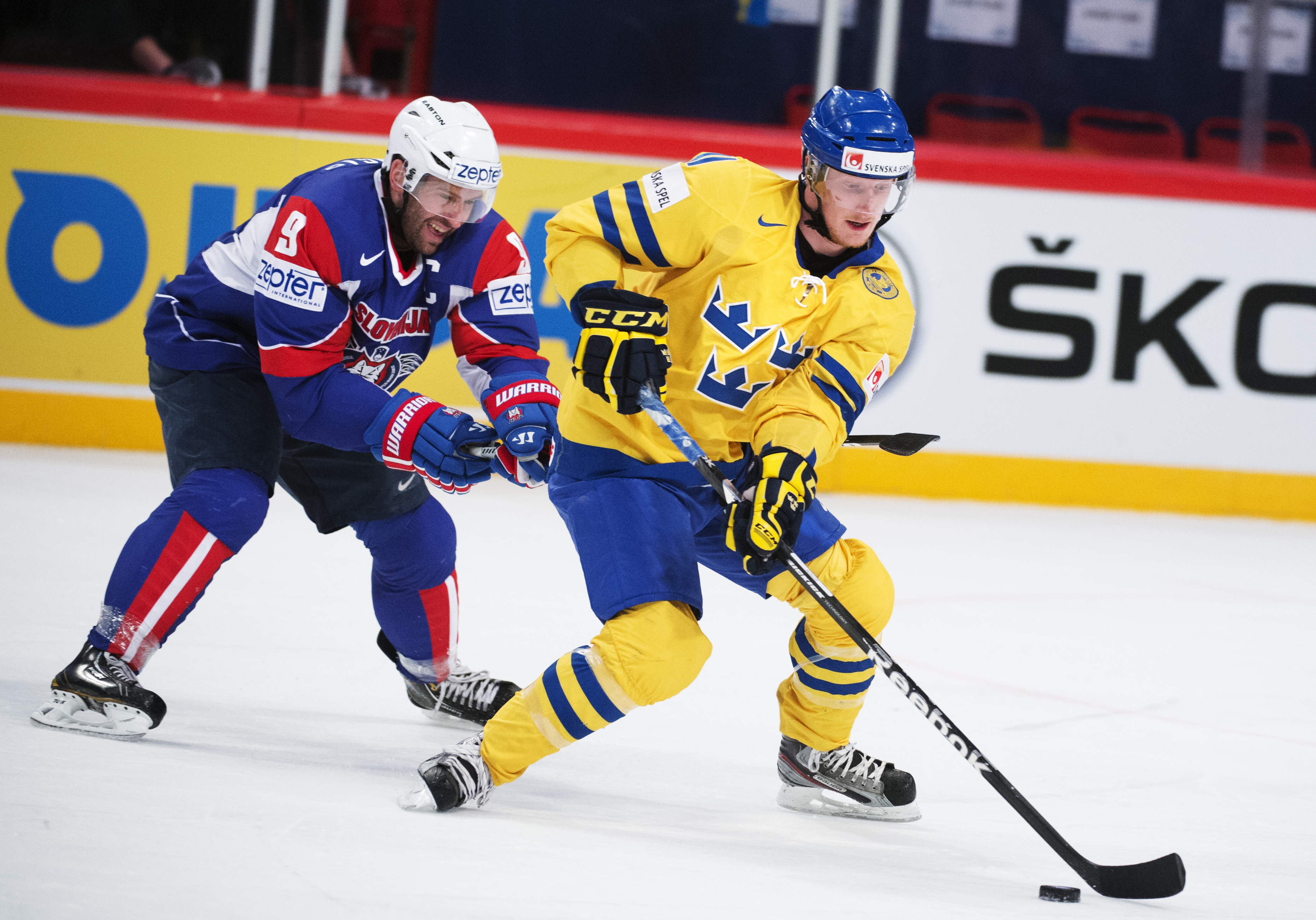 Slovenien, Hockey-VM, Sverige, Tre Kronor