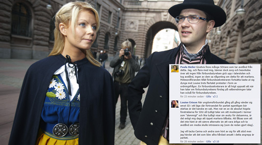 Hanna Wigh, Stefan Lundkvist, Sverigedemokraterna, SDU, Louise Erixon, Jimmie Åkesson