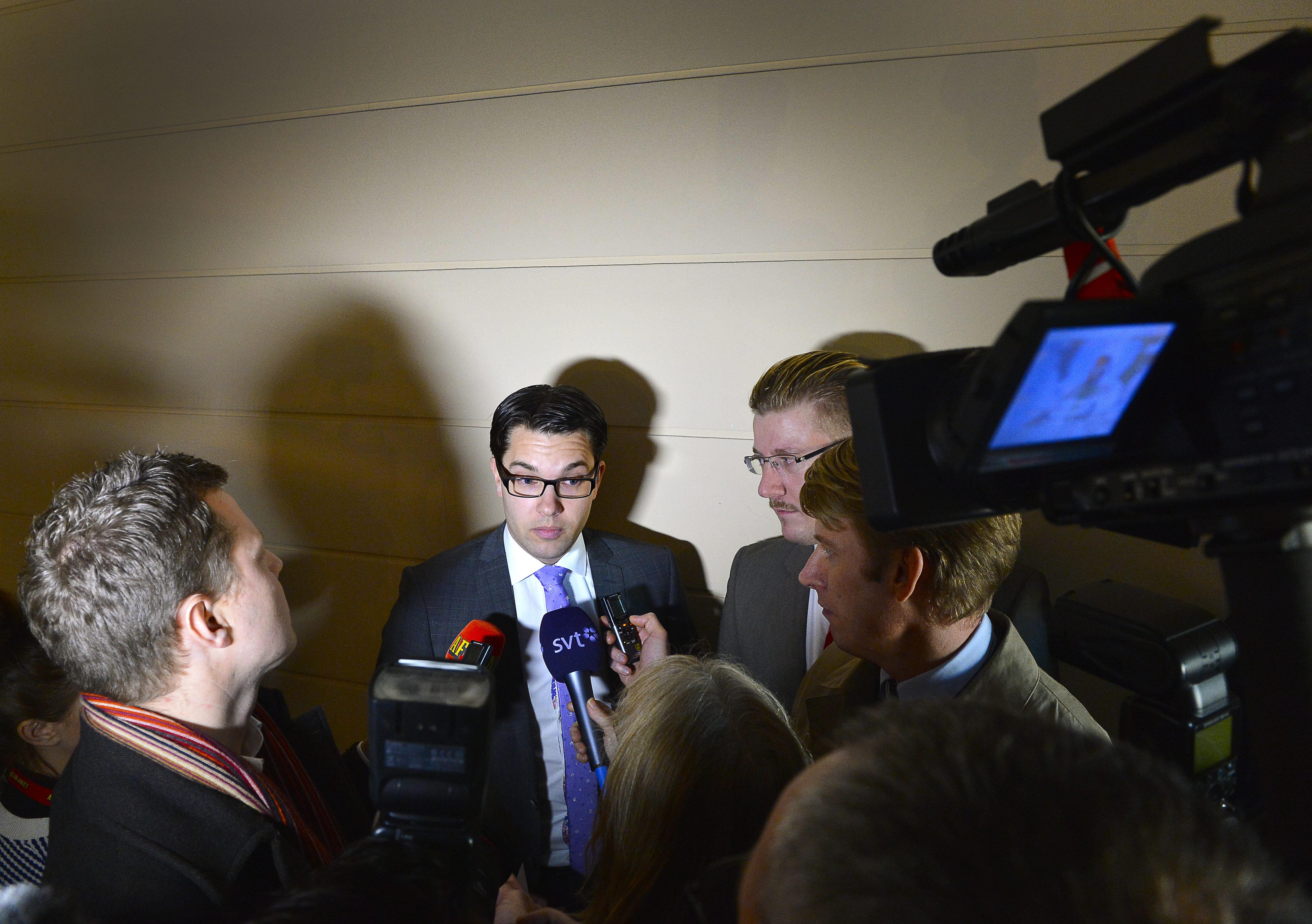 Sverigedemokraterna, Jimmie Åkesson, Erik Almqvist, Kent Ekeroth