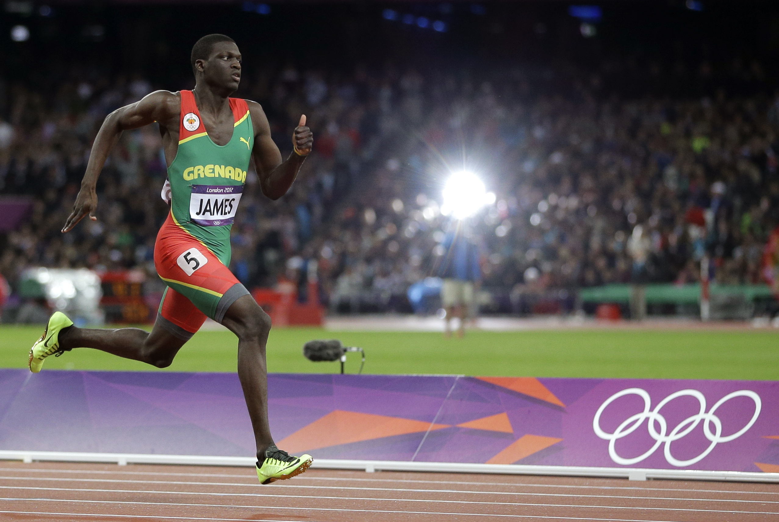 OS i London,  Grenada, Kirani James