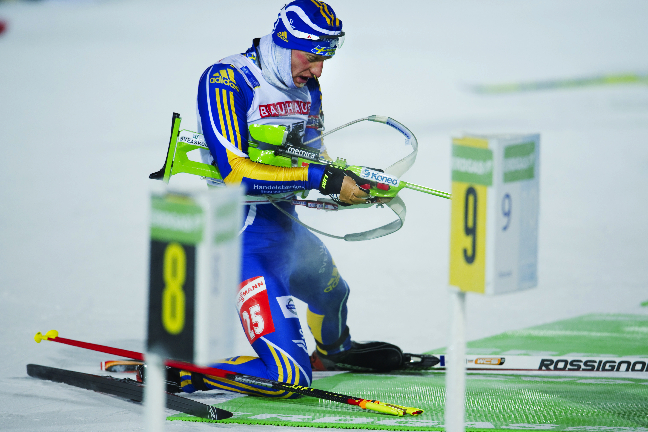 Carl-Johan Bergman, Bjorn Ferry, Skidskytte, Bom