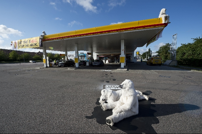 ST, Shell, Protest, Aktion, Arktis, Greenpeace