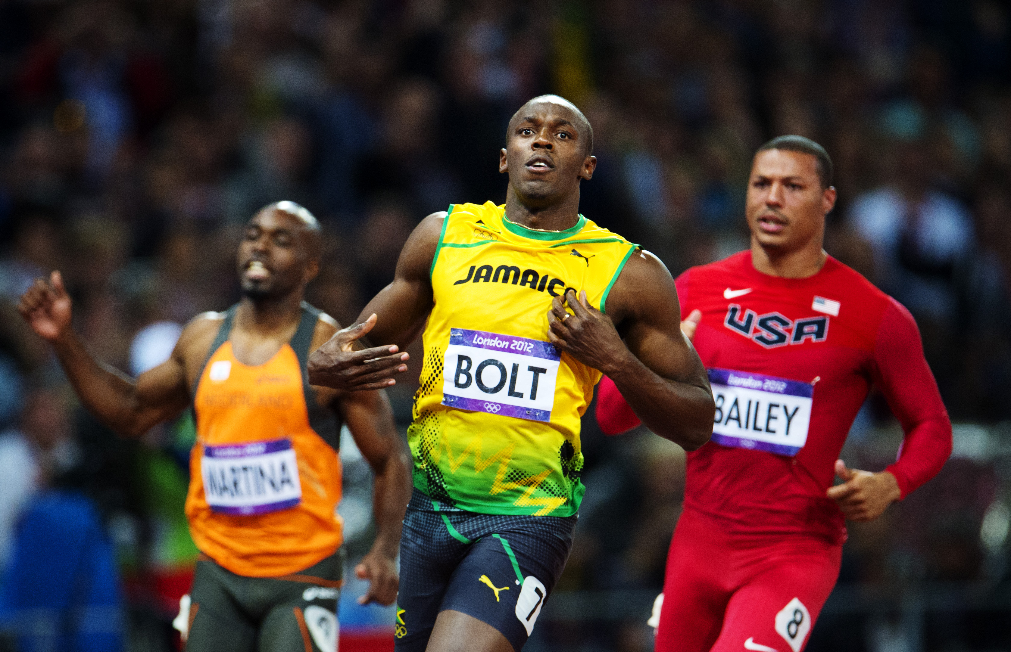OS, Usain Bolt, Friidrott, London, 100 meter