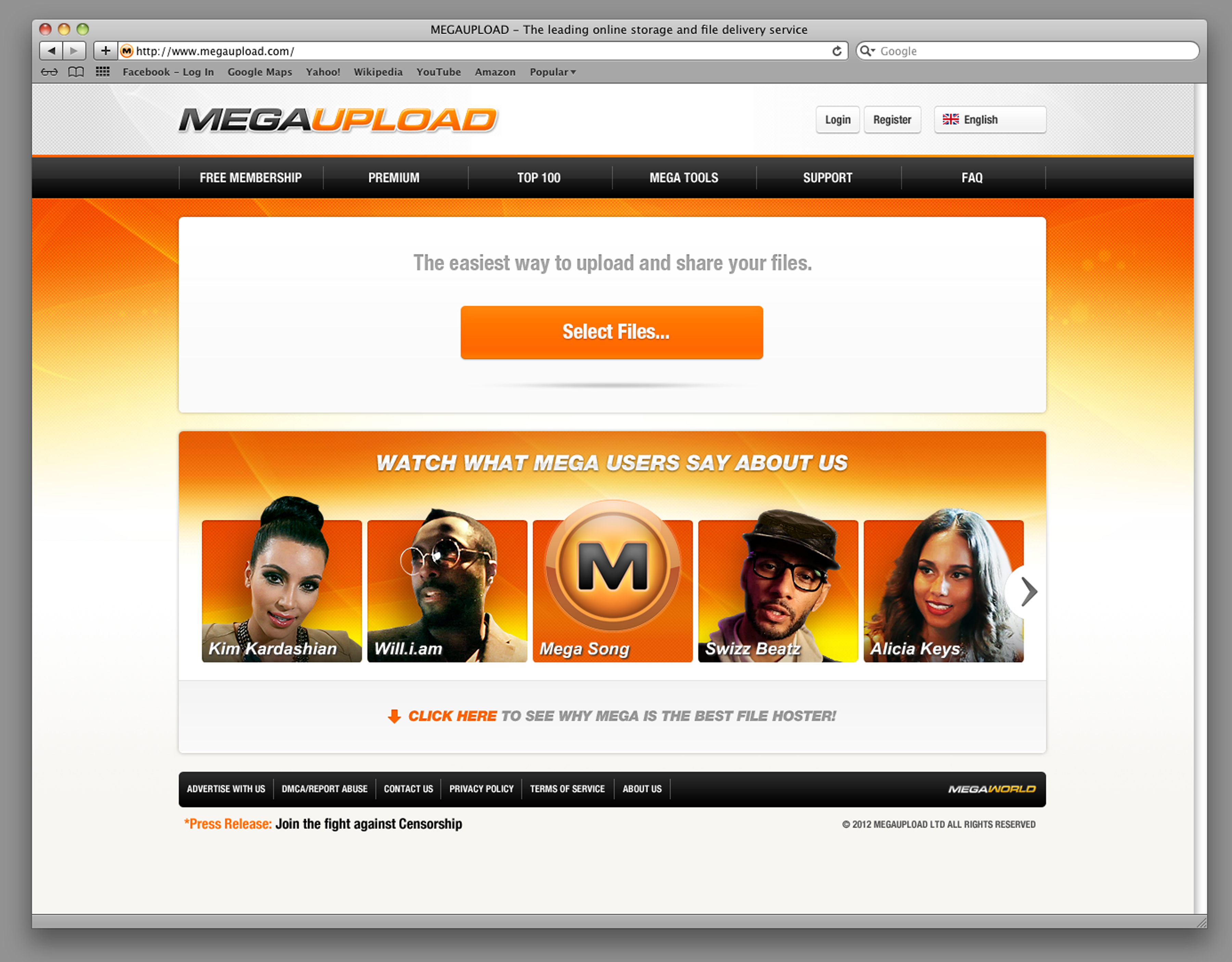 Megaupload, Kim Dotcom, Kryptering,  Mega