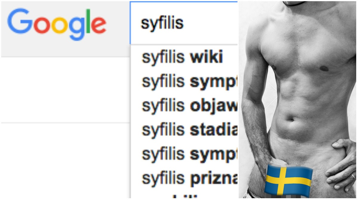 Klamydia, HIV, Lan, Sverige, Gonorré, Syfilis, könsherpes, Herpes, Googla, Google