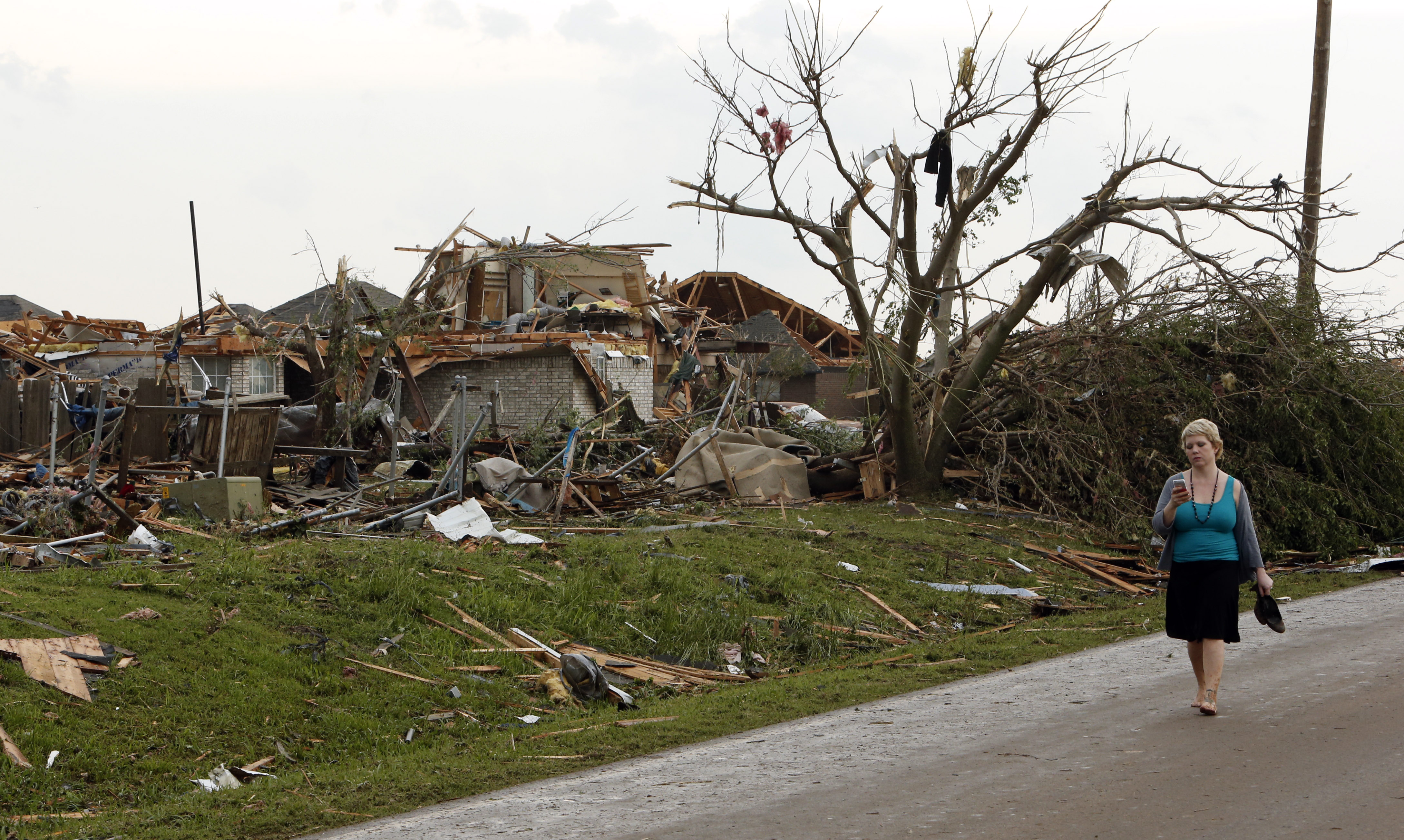 bildextra, Oklahoma, Döda, Tornado, USA