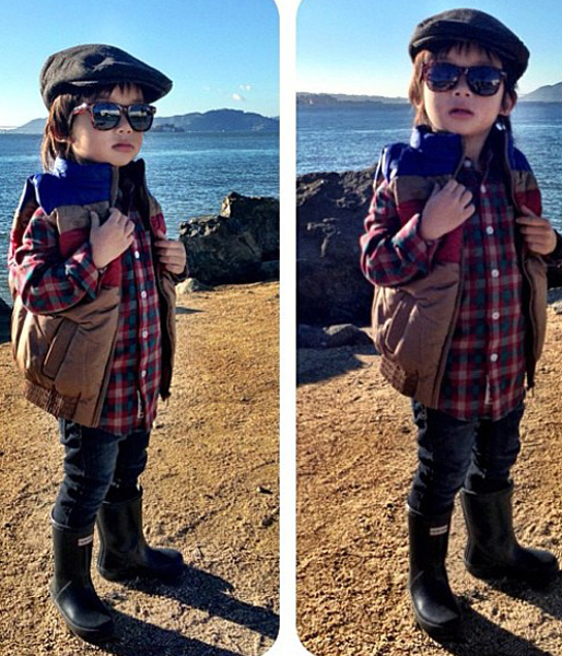 Fashionkids, Ung, Små, bilder, instagram