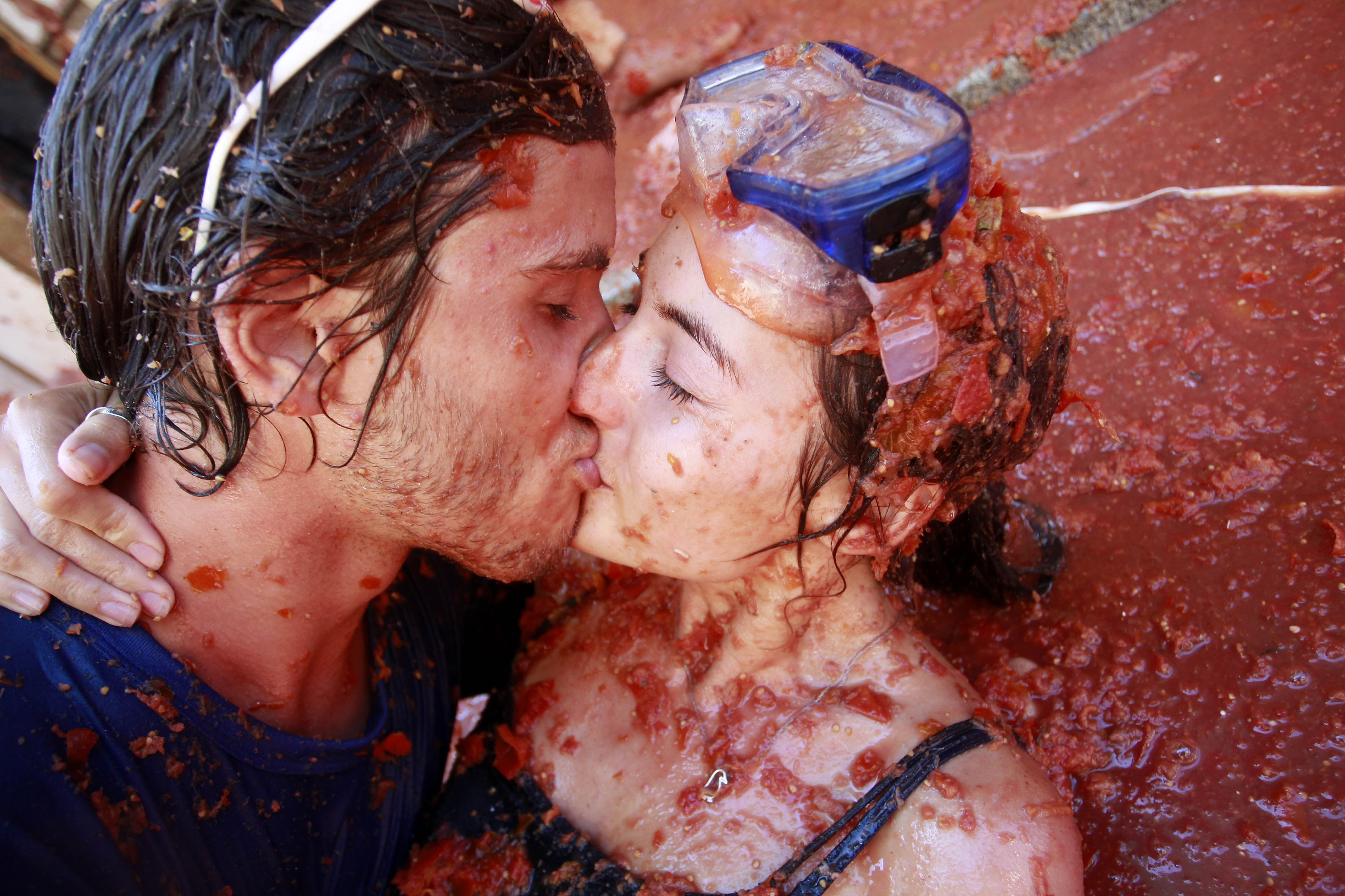 Spanien,  Tomatkrig, Tomatina