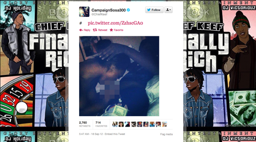Chief Keef, Oralsex