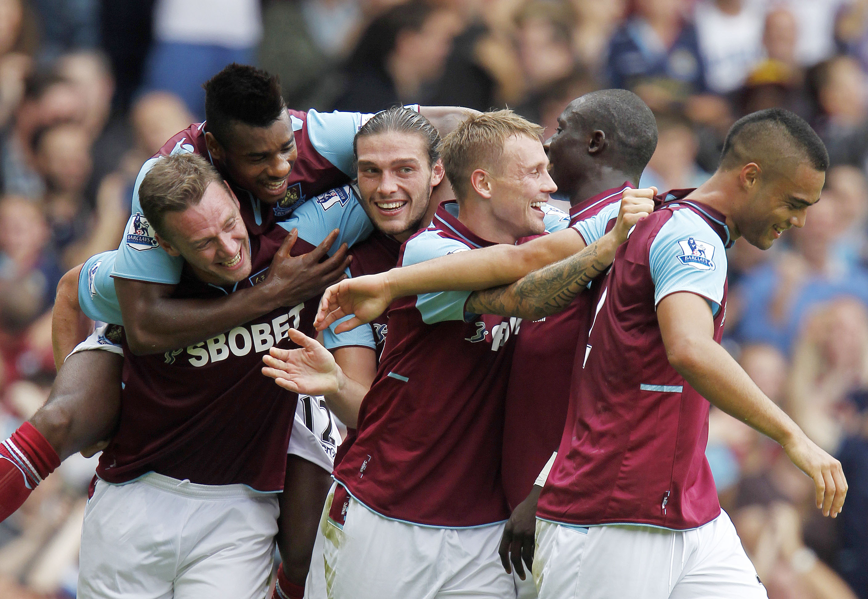 West Ham, Fulham, Andy Carroll, Premier League