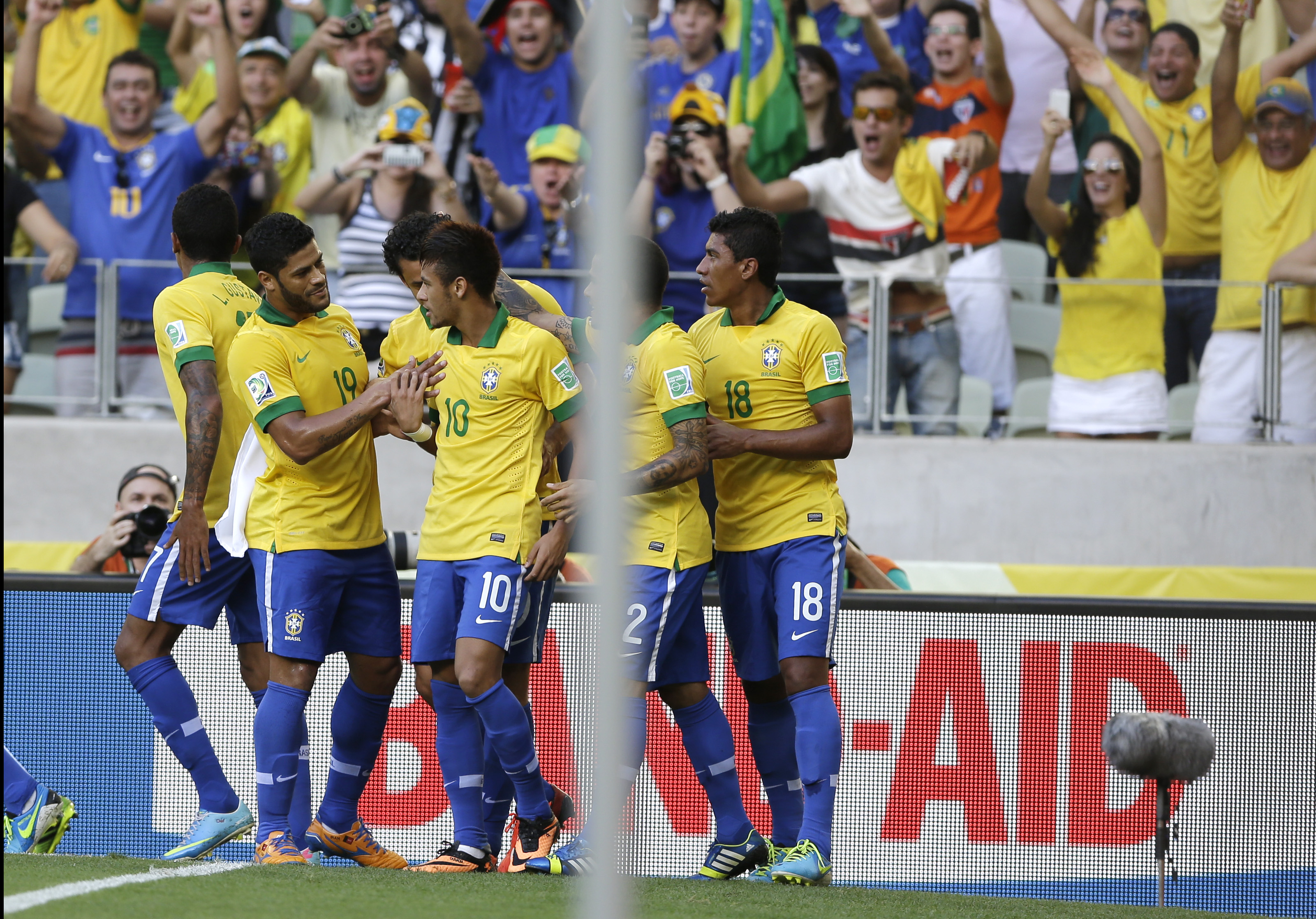 Brasilien, Mexiko, Neymar, Fortaleza, Confederations Cup