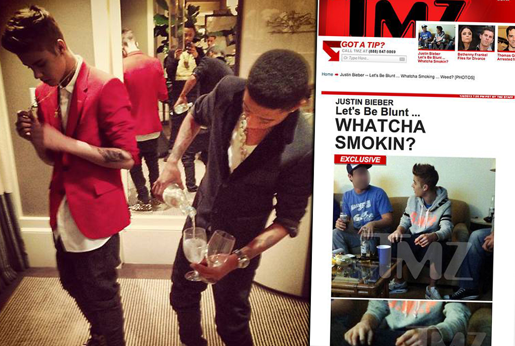 Marijuana,  Anne Frank, Skandaler, Justin Bieber