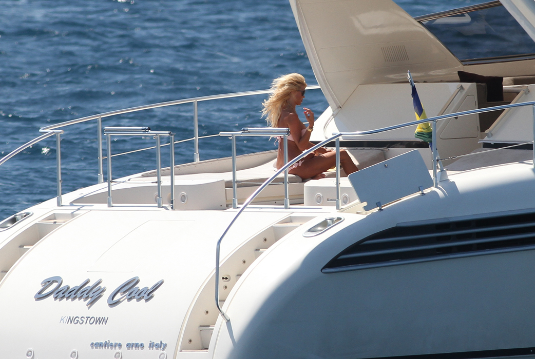 Lyxyacht, Victoria Silvstedt, Maurice Dabbah