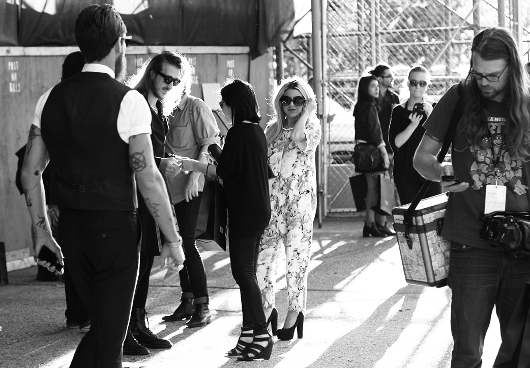  snapshots, Fashion Week, New York