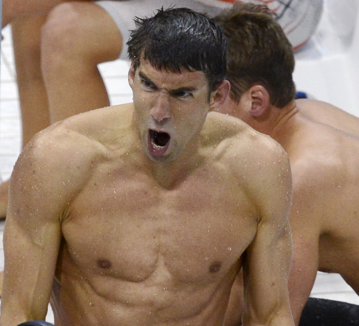 Michael Phelps, Historisk, Simning