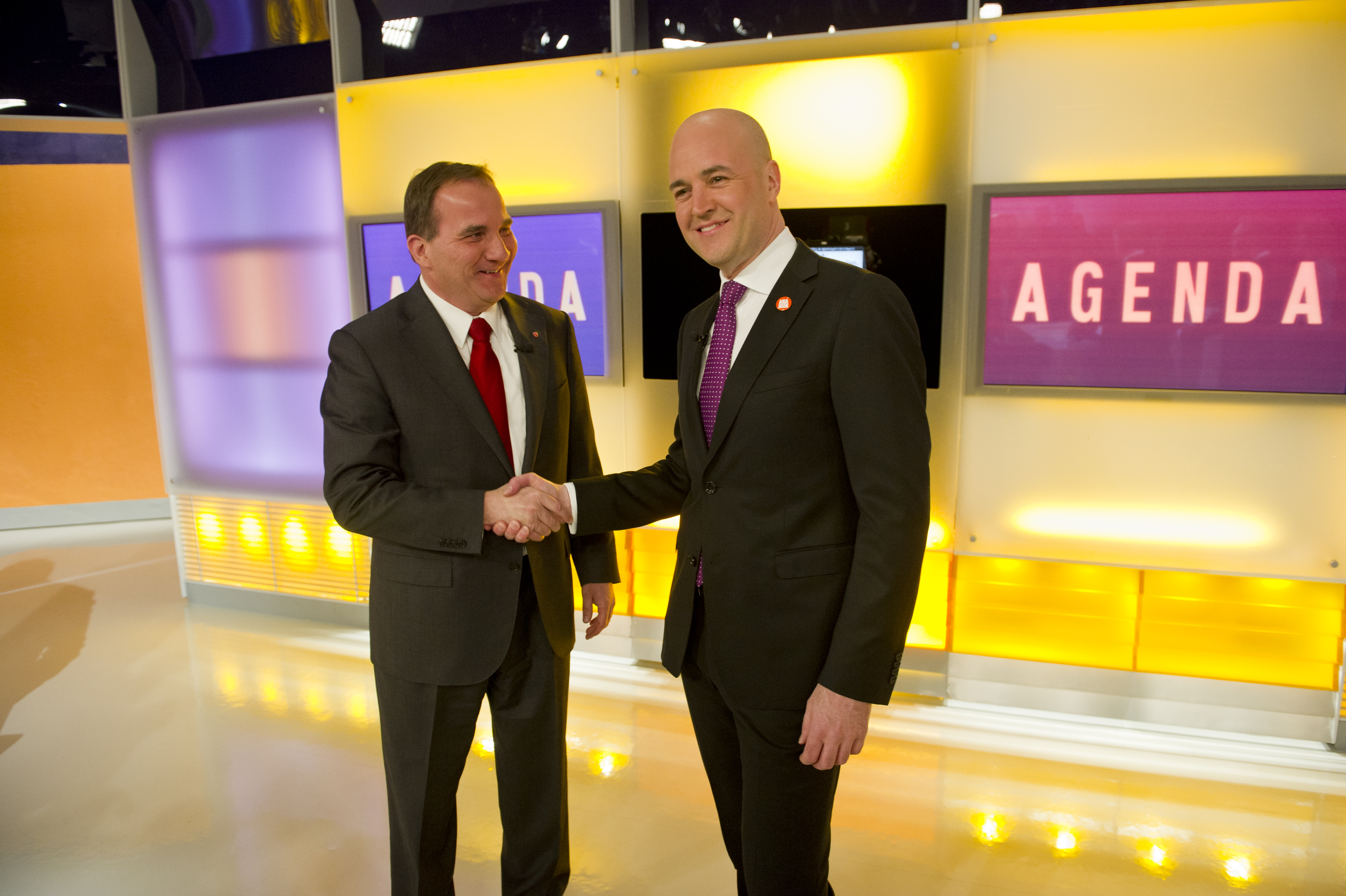 Jimmie Åkesson, Annie Lööf, Fredrik Reinfeldt, Jack Werner, Facebook, Fredrik Antonsson, Partiledardebatt, Twitter, Agenda, Jonas Sjöstedt