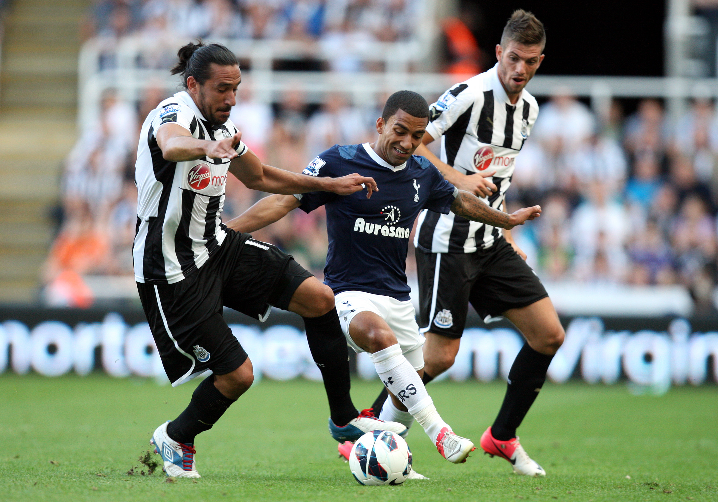 Newcastle, Fotboll, Demba Ba, Premier League, Tottenham