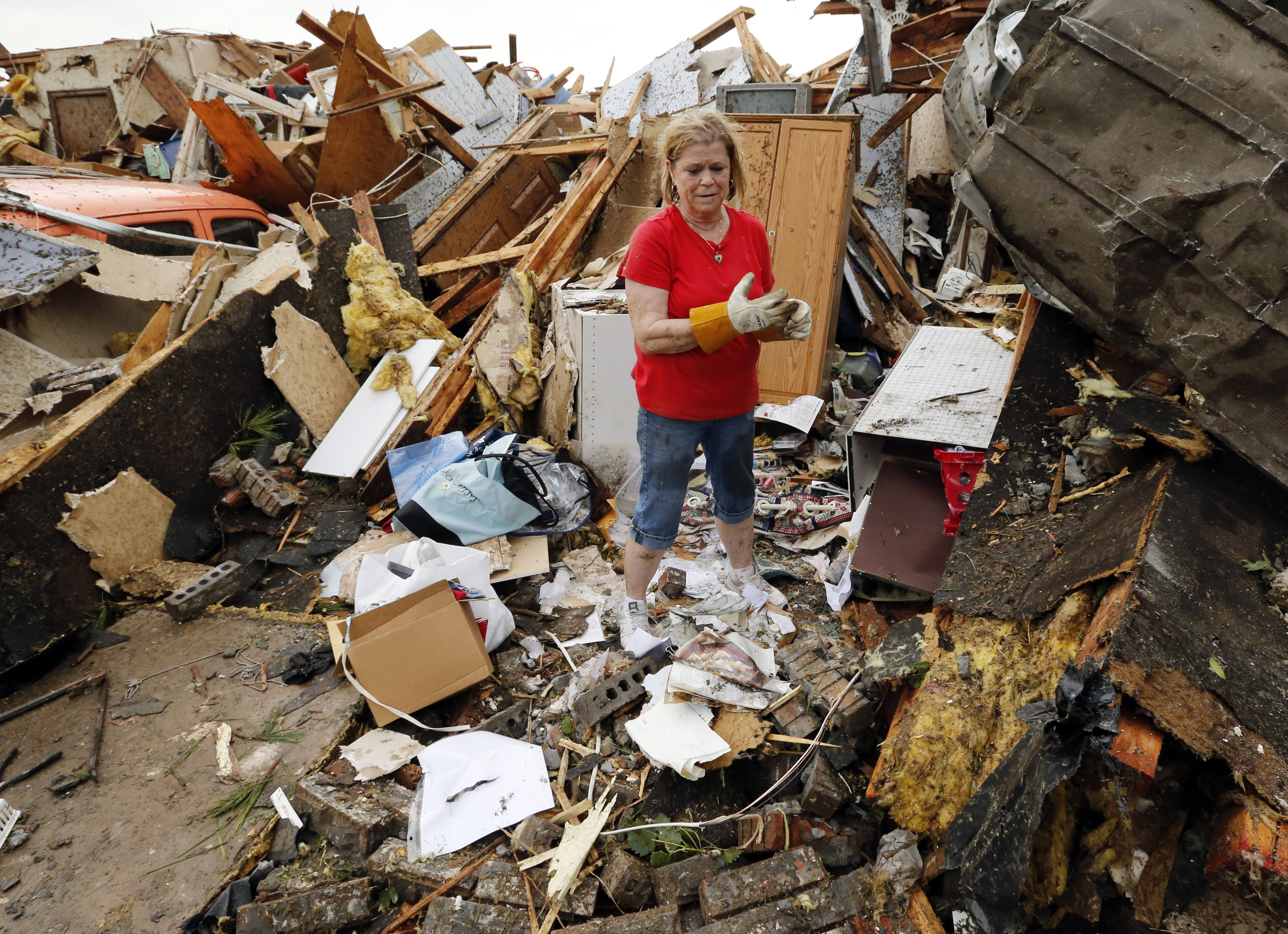 bildextra, Tornado, Döda, Oklahoma, USA