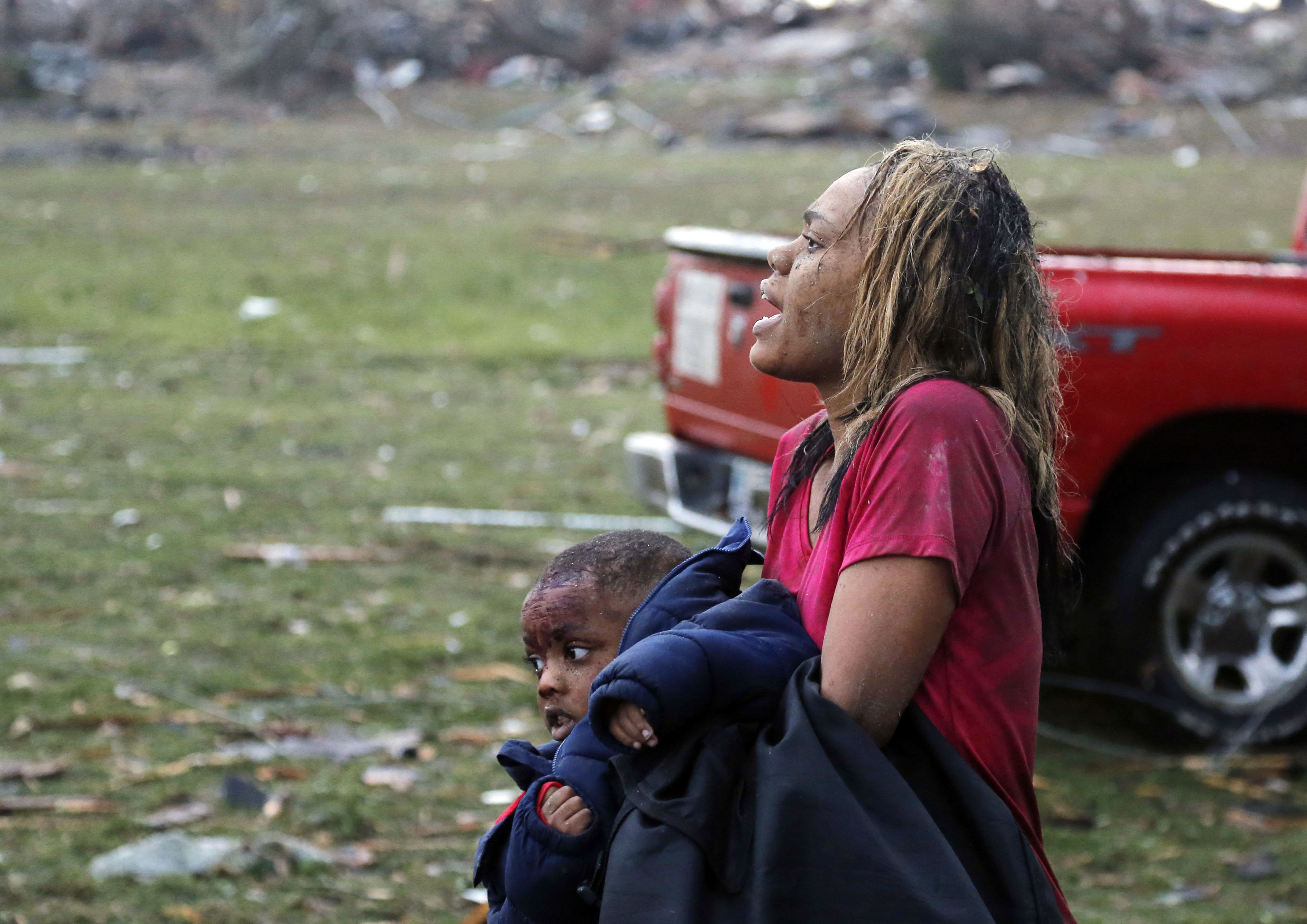 bildextra, USA, Döda, Tornado, Oklahoma