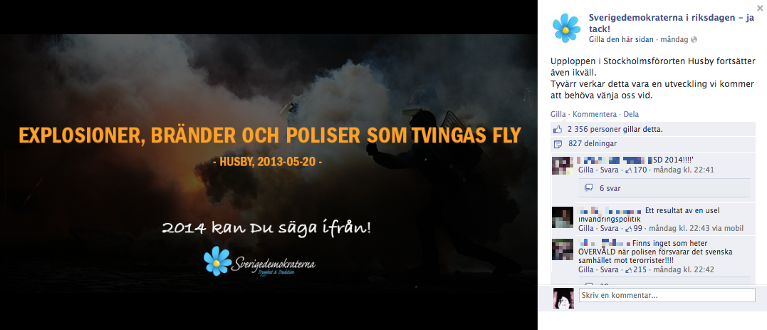 Björn Söder, Svenskarnas parti, Riksdagsledamot, Upplopp, Husby, Sverigedemokraterna,  Fria Tider, Stoppa svenskfientligheten