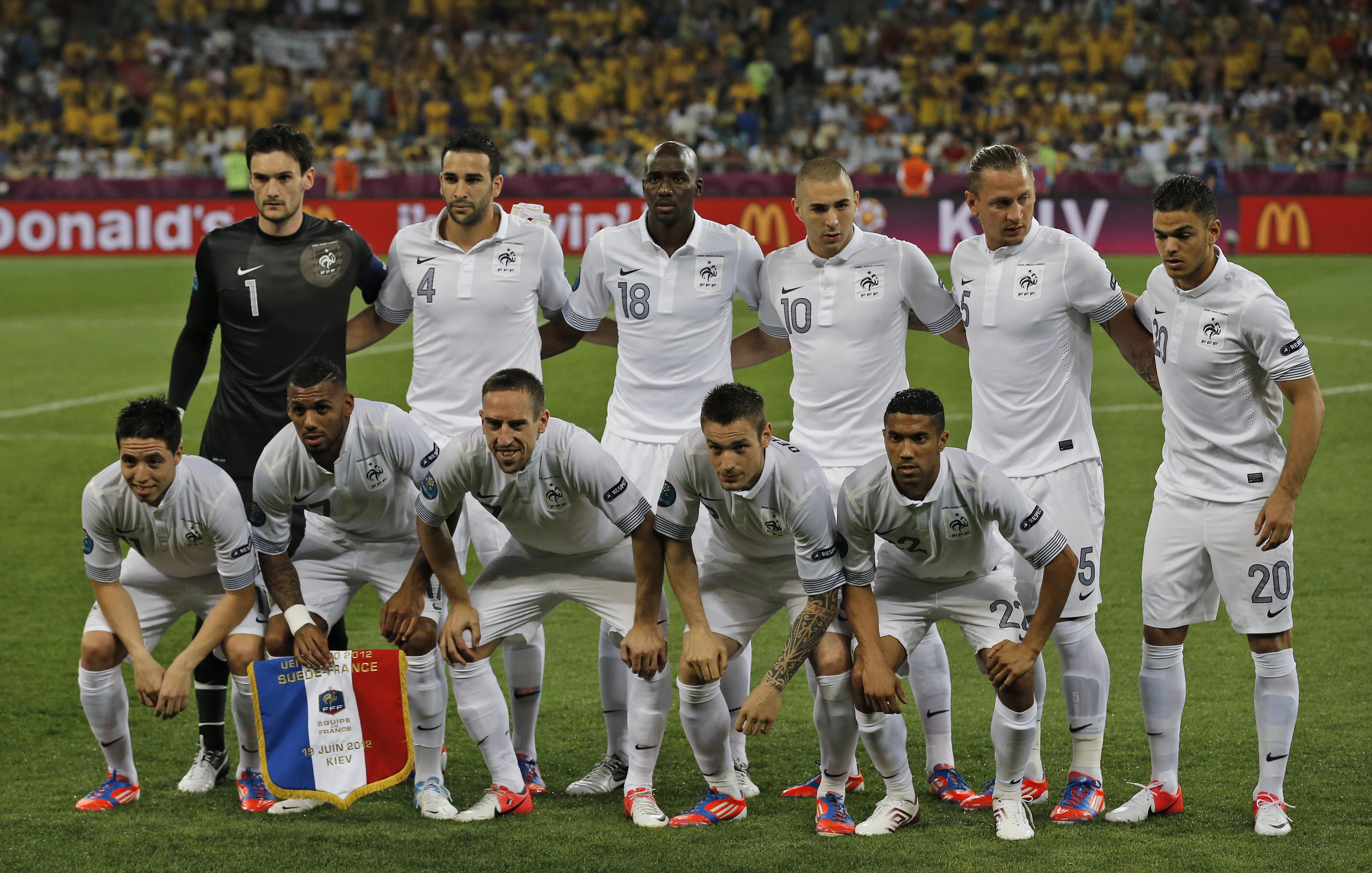 Samir Nasri, Fotboll, Yann MVila, Frankrike, Hatem Ben Arfa, Jeremy Menez, Fobollsförbundet, EM