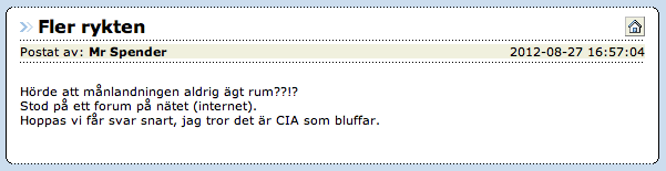 Konspiration, månlandningen, Neil Armstrong