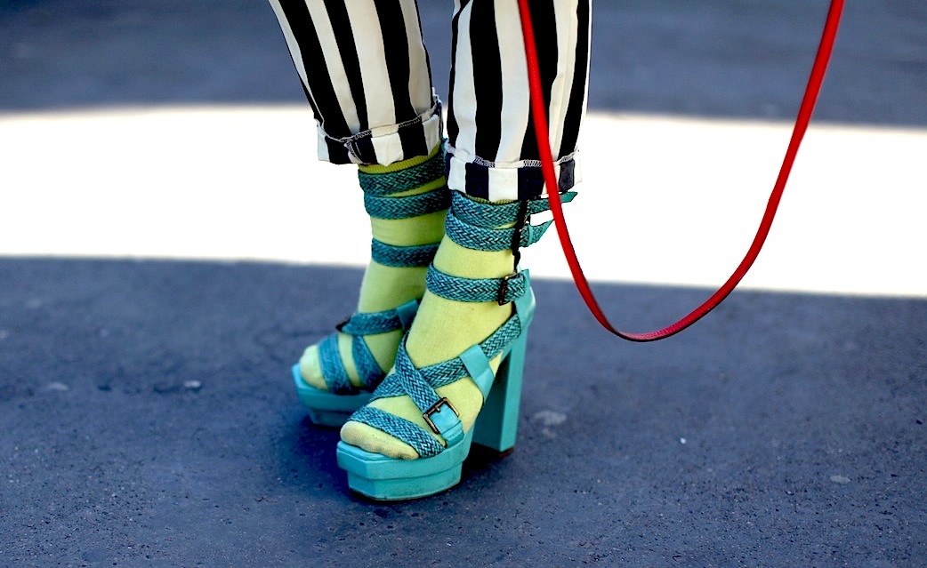 Streetstyle, skor, Fashion Week