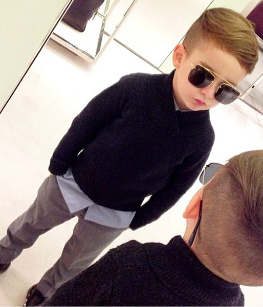 bilder, instagram, Ung, Små, Fashionkids