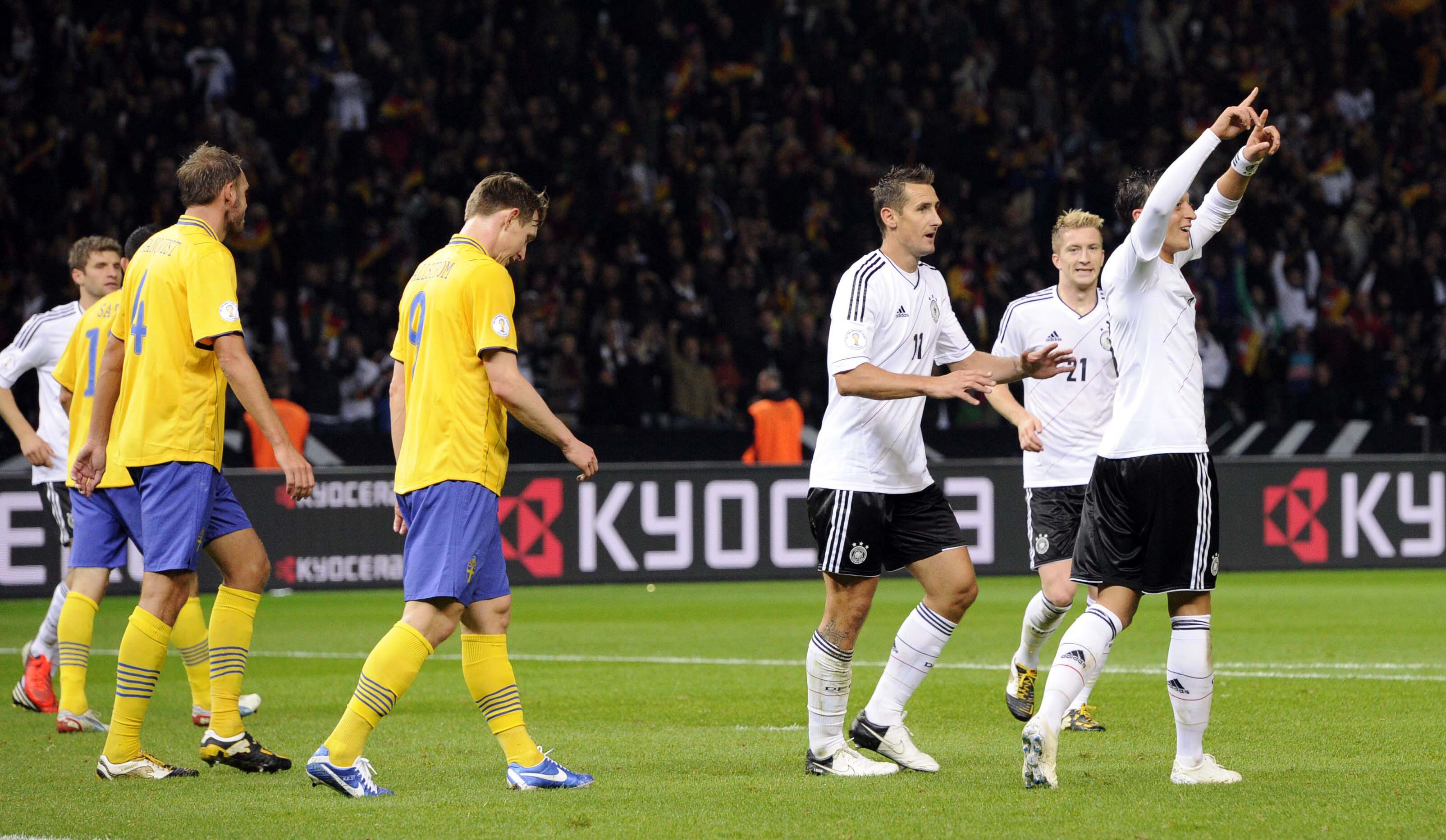 Zlatan, Sverige, Tyskland