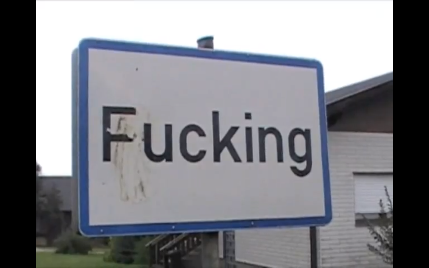 Österrike, By, Skämt, Namnbyte, Fucking, Namn