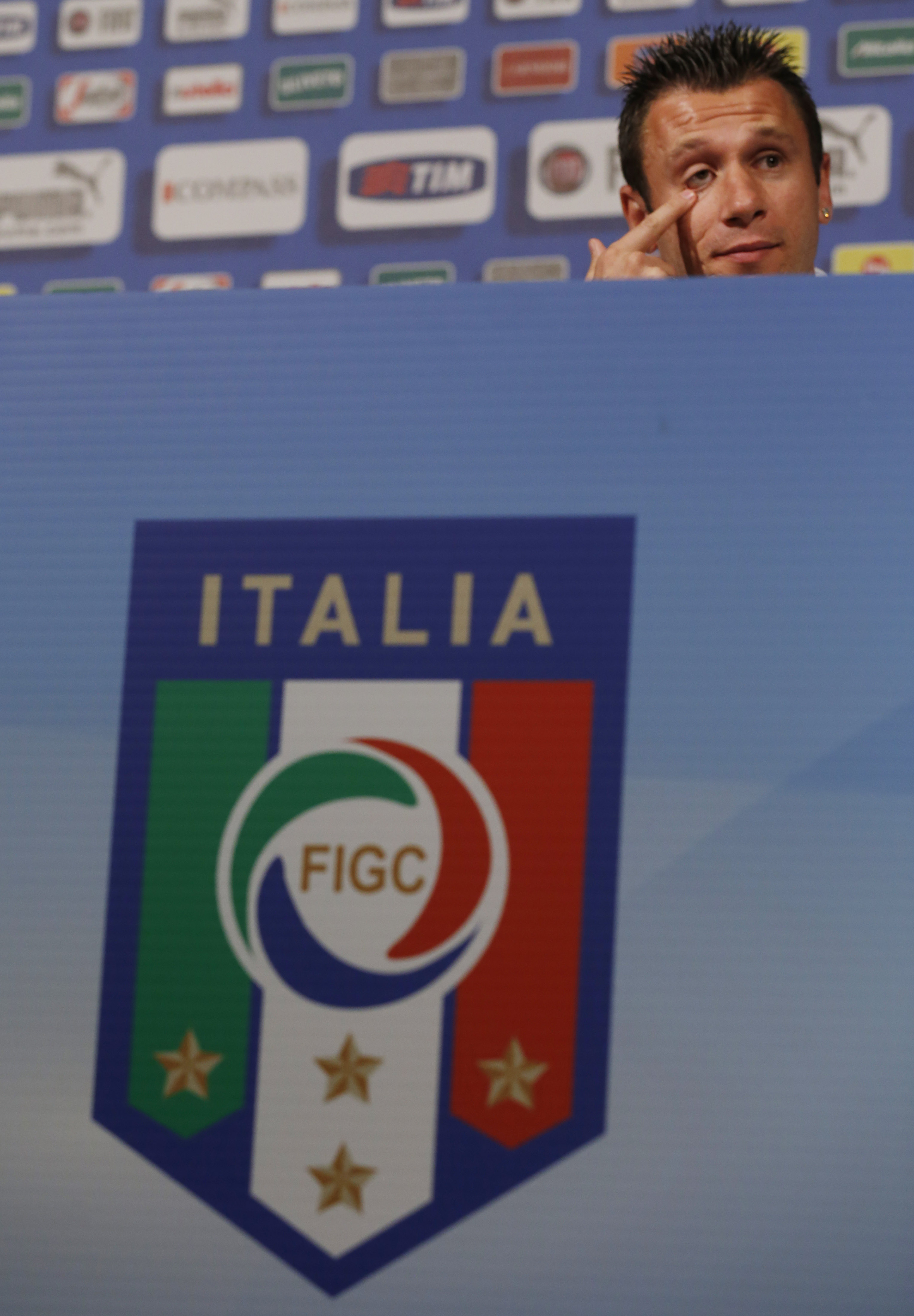 Italien, EM i korthet, Antonio Cassano, Fotboll