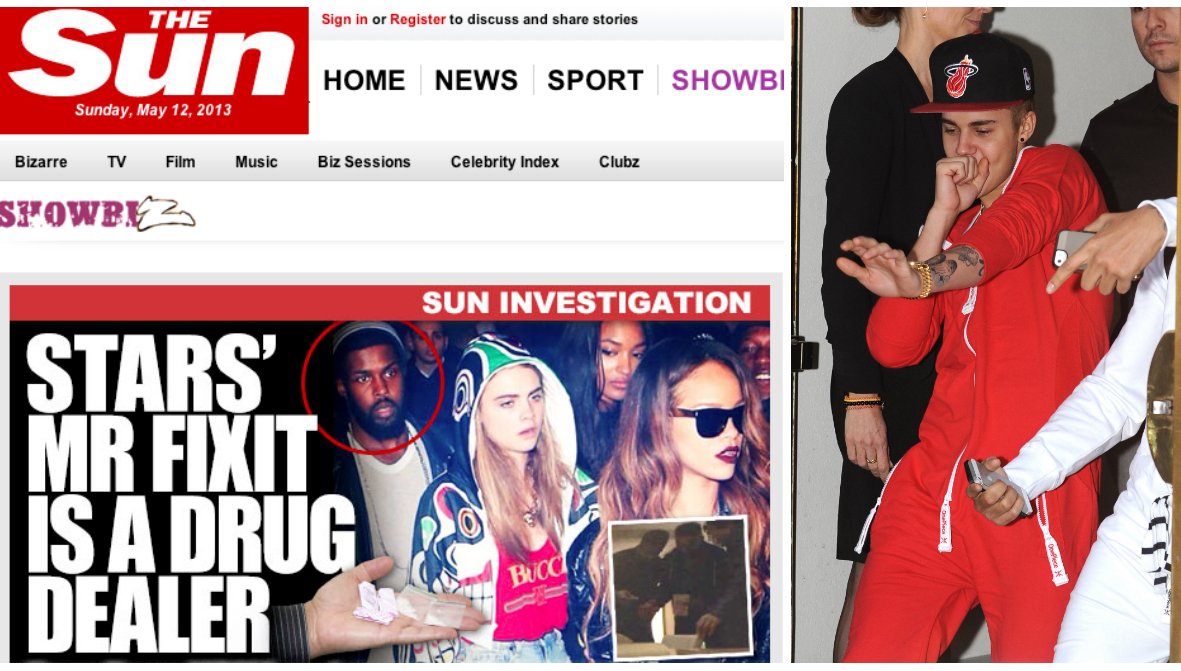 Rihanna, Justin Bieber, knark, Droger, Fest, Cara Delevingne