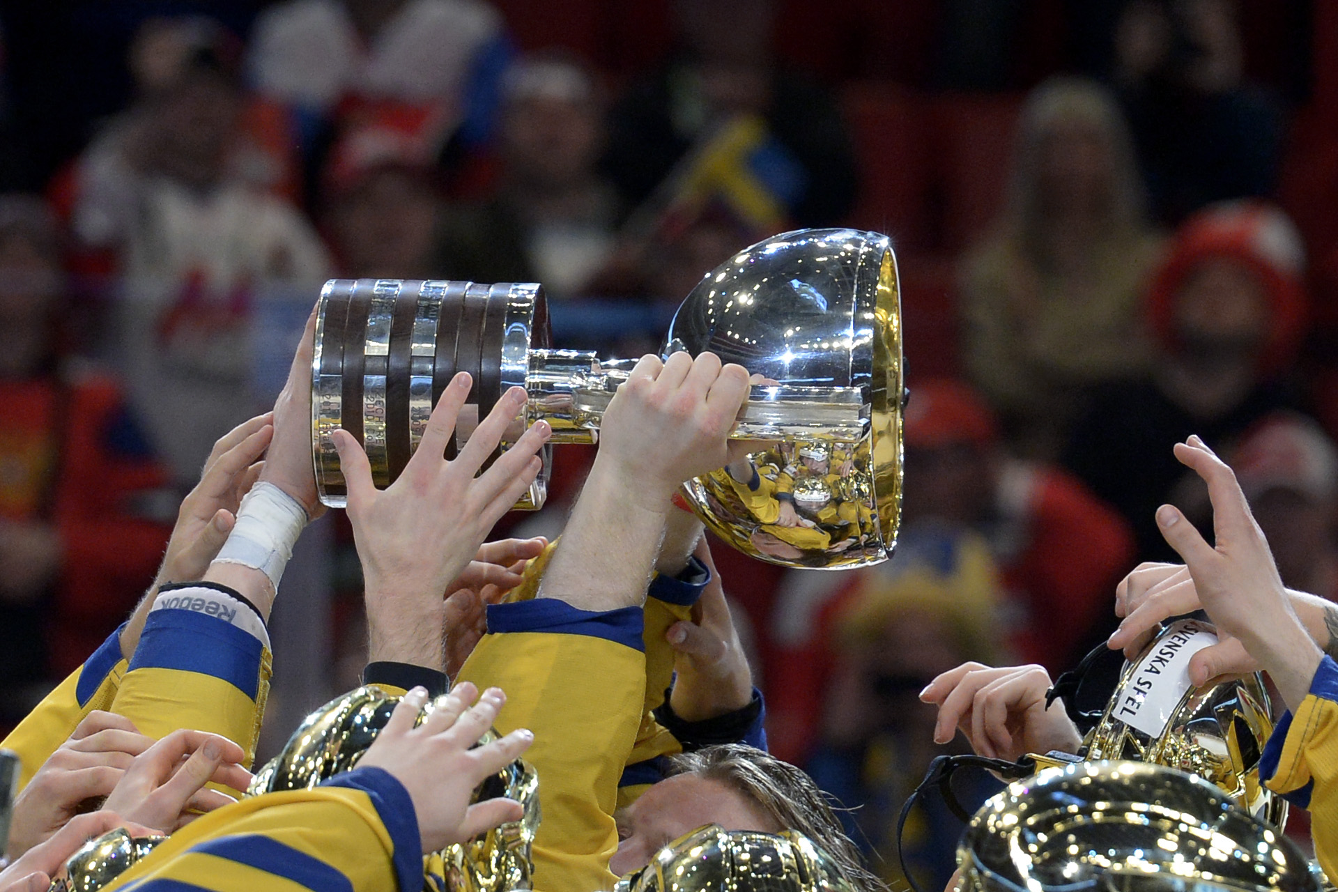 VM-guld, Hockey-VM, Sverige, Schweiz