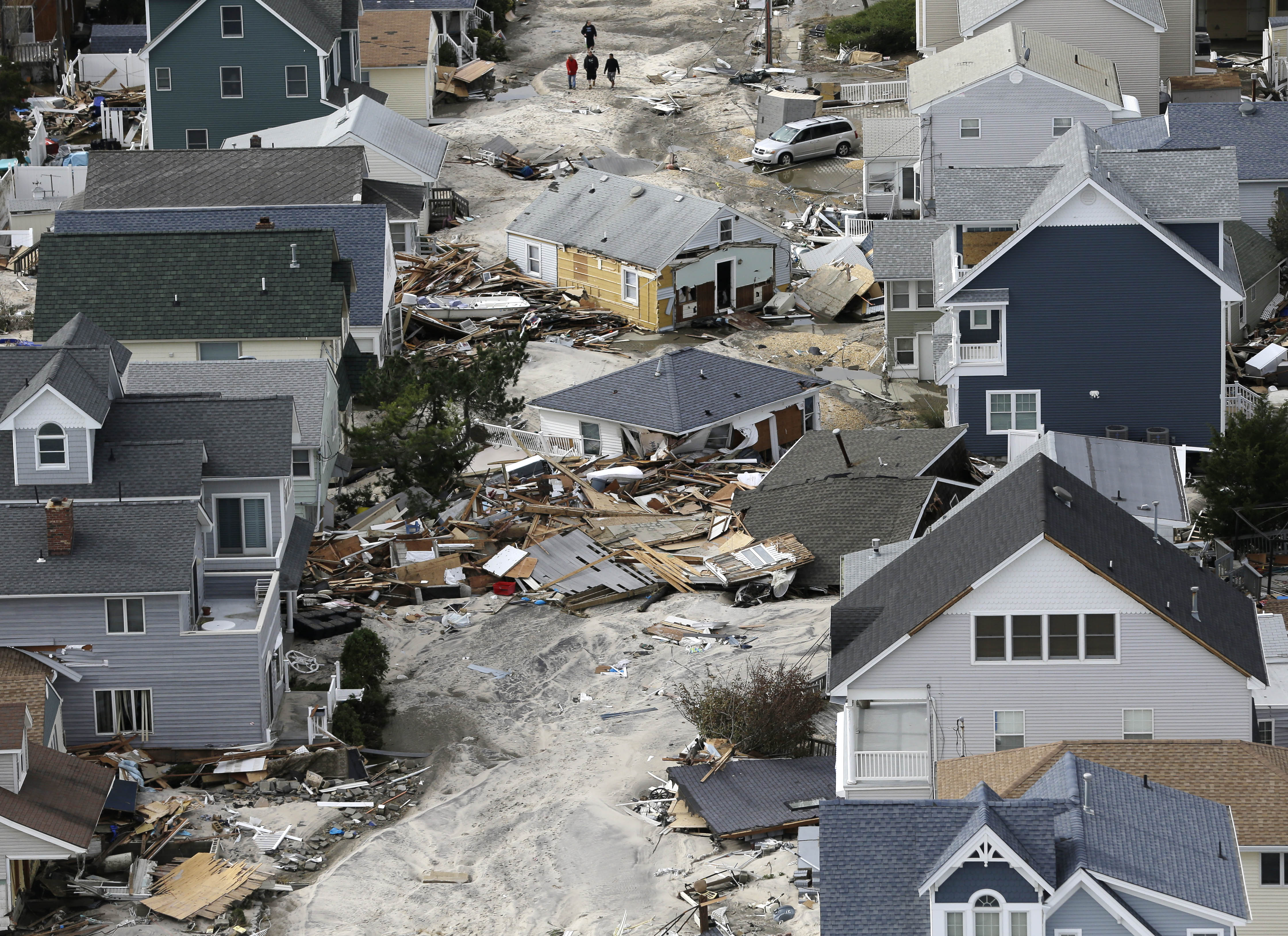 New Jersey, Barack Obama, stormen sandy