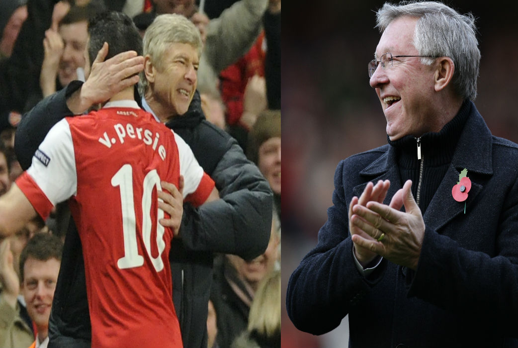 Premier League, Arsenal, Robin van Persie, Alex Ferguson, Arsene Wenger, Manchester United, Zlatan Ibrahimovic