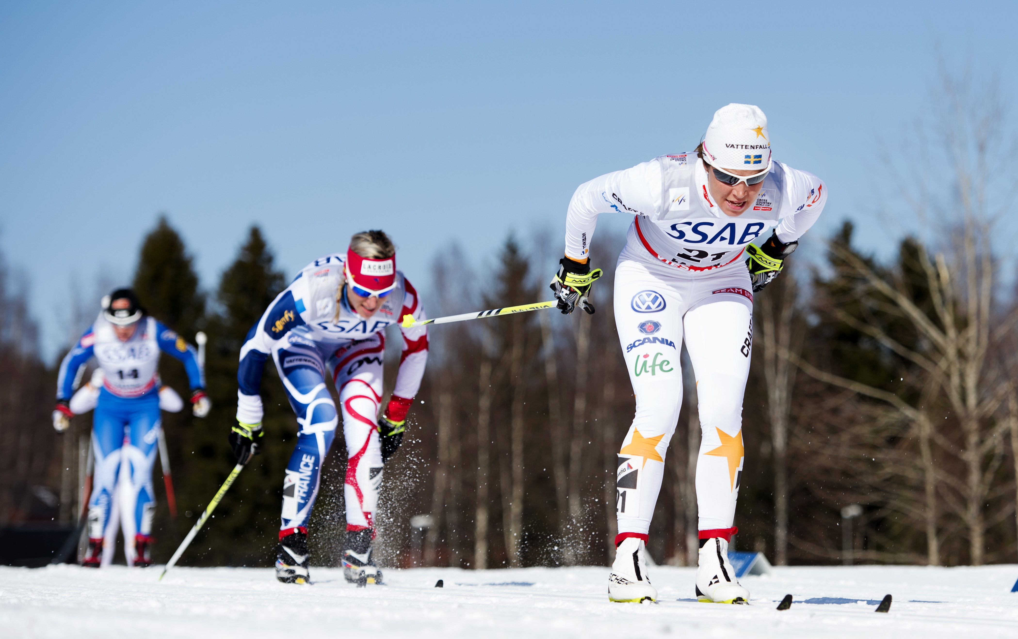 OS, Therese Johaug, Anna Haag, Källa