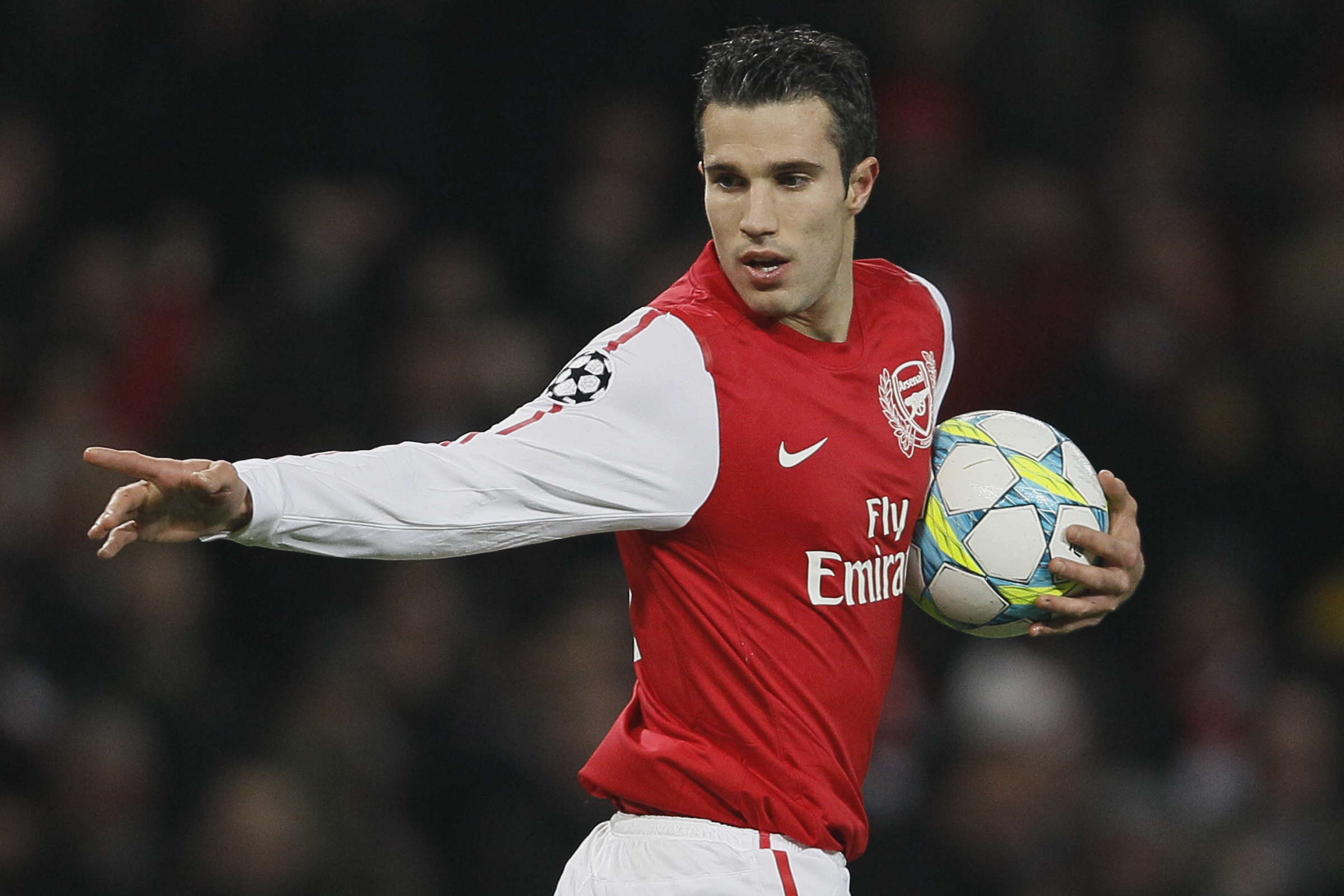 Robin van Persie, Alex Ferguson