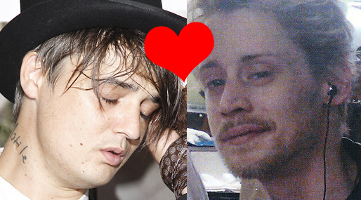 Pete Doherty, Macaulay Culkin