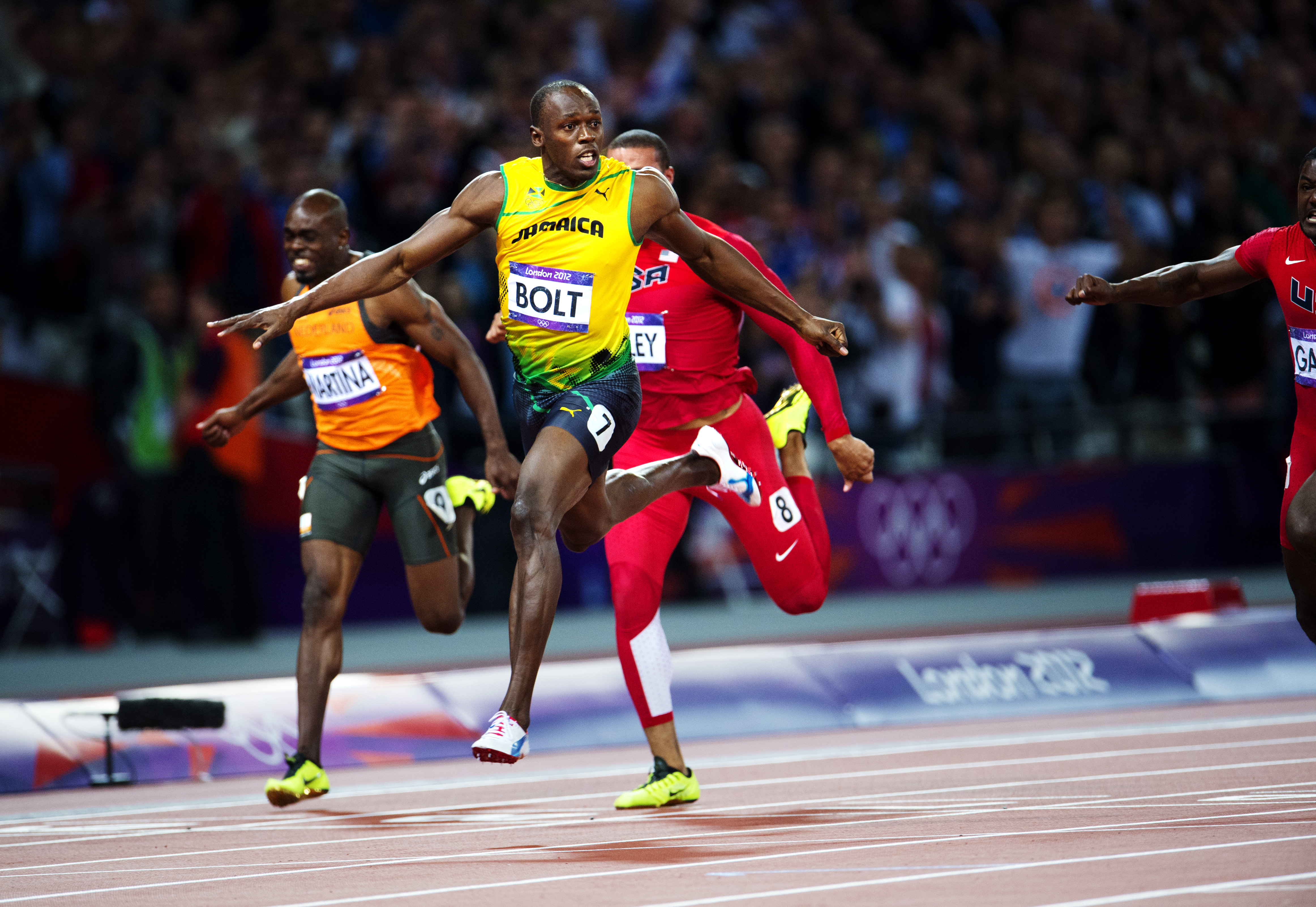OS, London, Usain Bolt, 100 meter, Friidrott