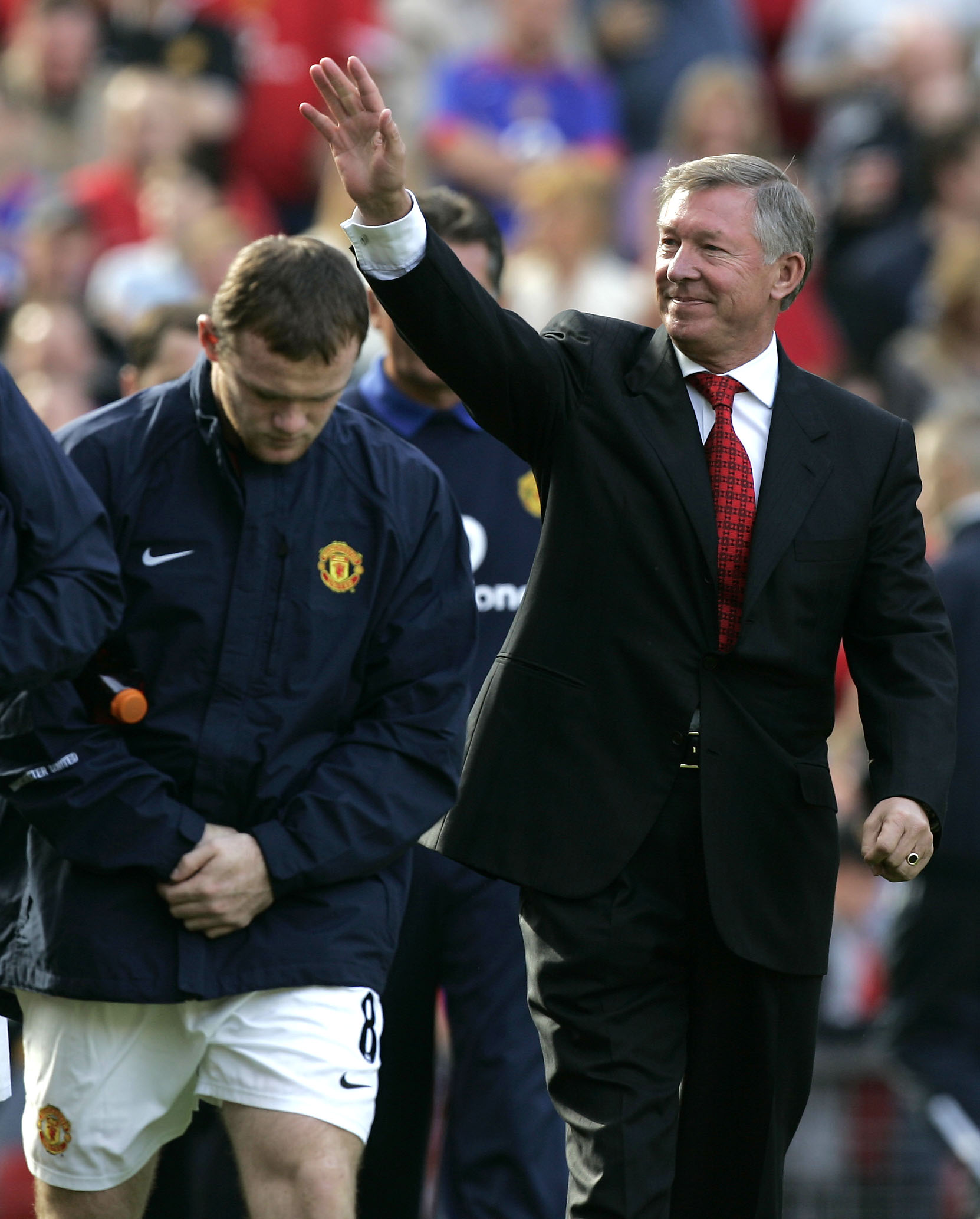 David Moyes, Wayne Rooney, Pep Guardiola, Manchester United, Sir Alex Ferguson