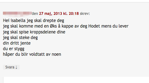 Isabella Löwengrip, Hot, Norge, Blogg, Blondinbella